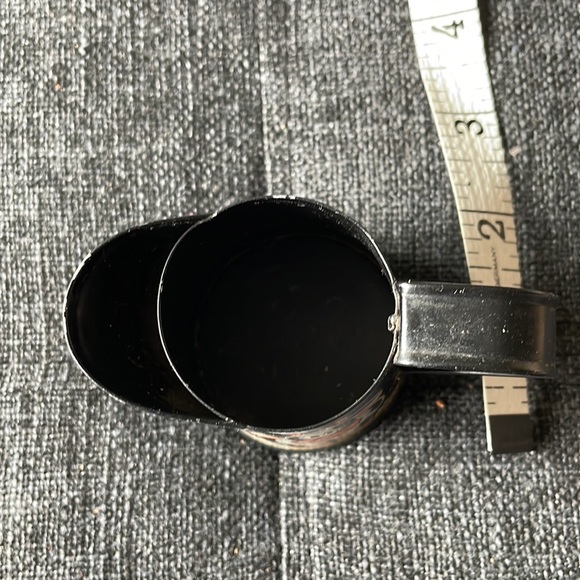 Tole painted small metal pitcher - Picture 2 of 5